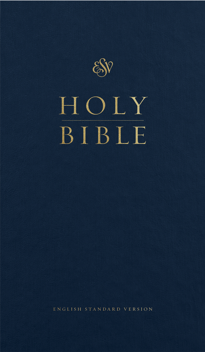 ESV Church Bible (Hardcover, Blue) - ESV - 9798874900014