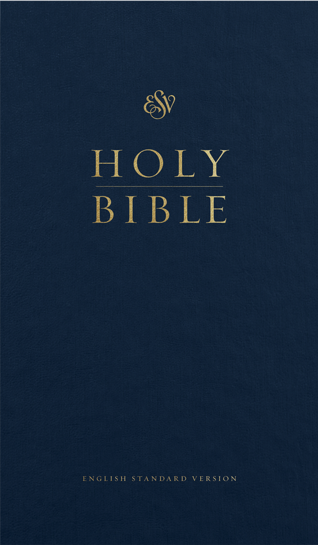 ESV Church Bible (Hardcover, Blue) - ESV - 9798874900014