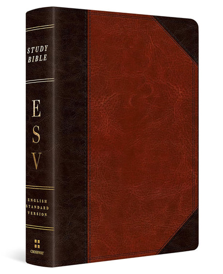 ESV Study Bible, Personal Size (Trutone, Brown/Cordovan, Portfolio Design) - - - 9781433593239