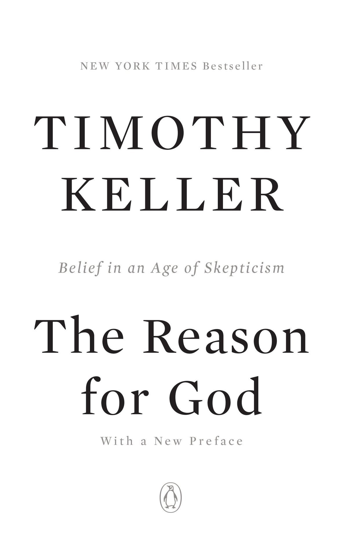 The Reason for God: Belief in an Age of Skepticism (Paperback)