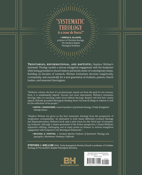 Systematic Theology, Volume 1: From Canon to Concept Volume 1