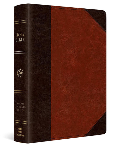 ESV Reader's Bible (Trutone, Brown/Cordovan, Portfolio Design) - ESV - 9781433599538