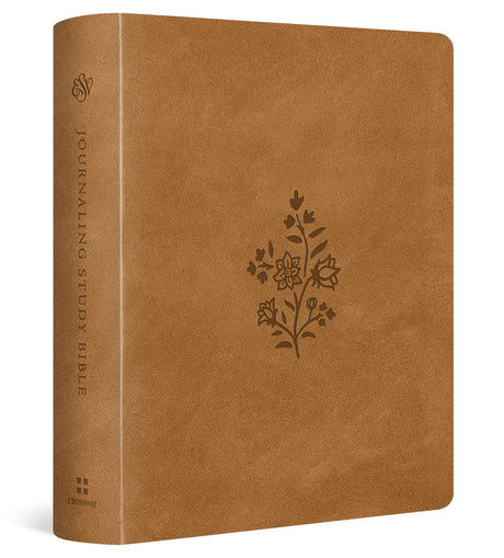 ESV Journaling Study Bible (Trutone Over Board, Nubuck Caramel)