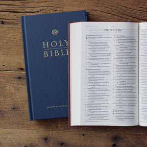 ESV Church Bible (Hardcover, Blue)