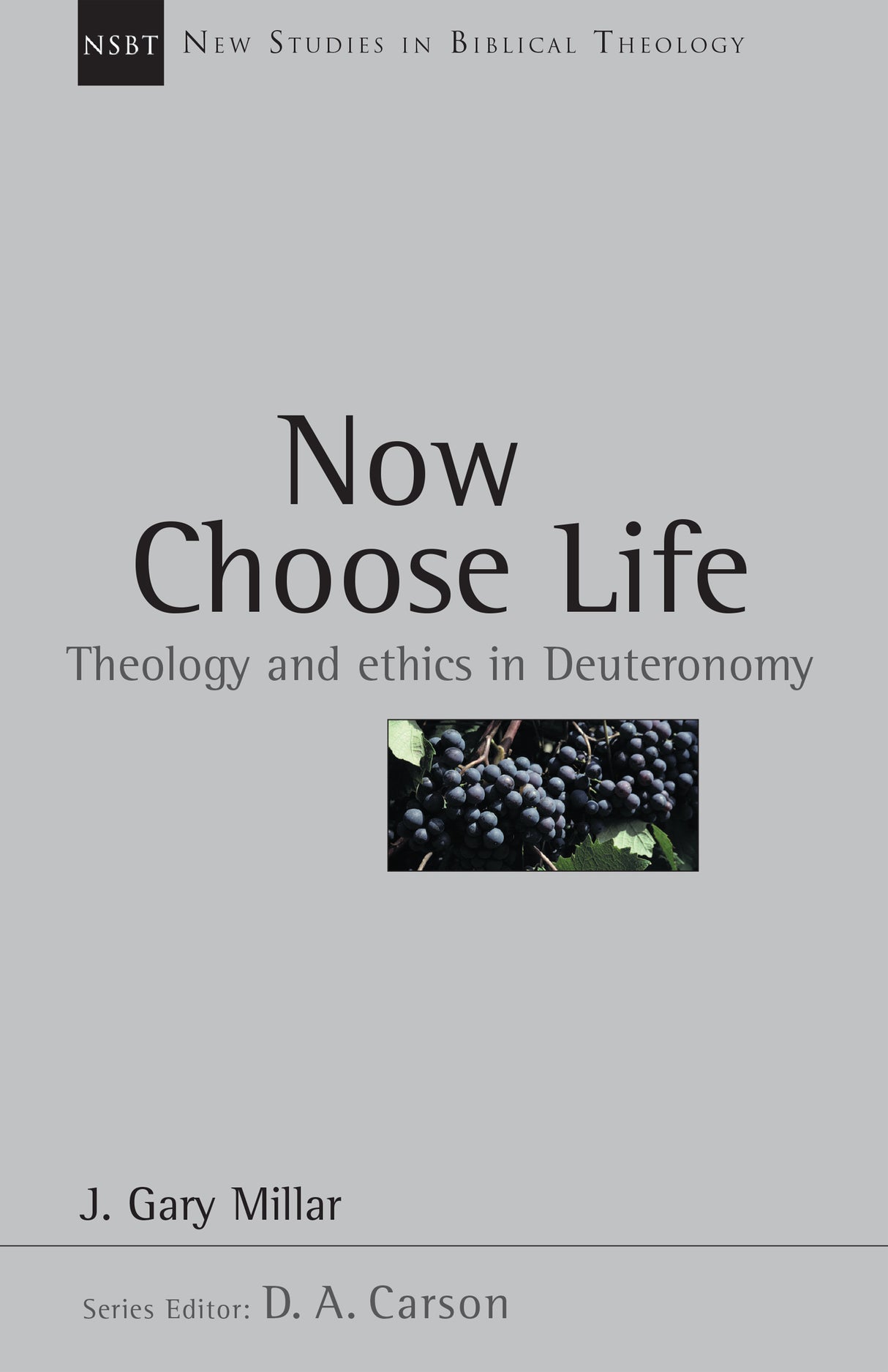 Now Choose Life: Theology and Ethics in Deuteronomy, Vol. 6 (New Studies in Biblical Theology)