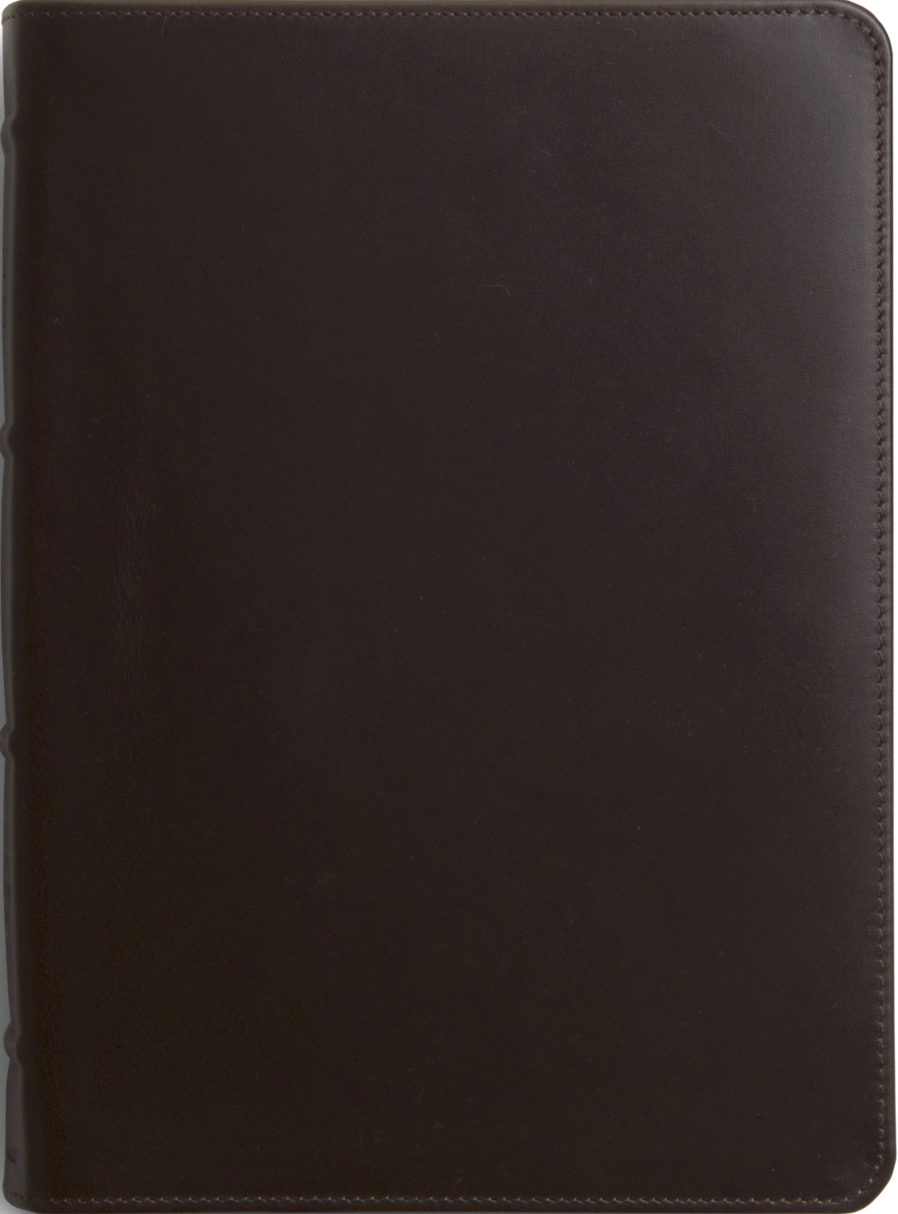 ESV Heirloom Bible, Alpha Edition (Wellington Leather, Brown)