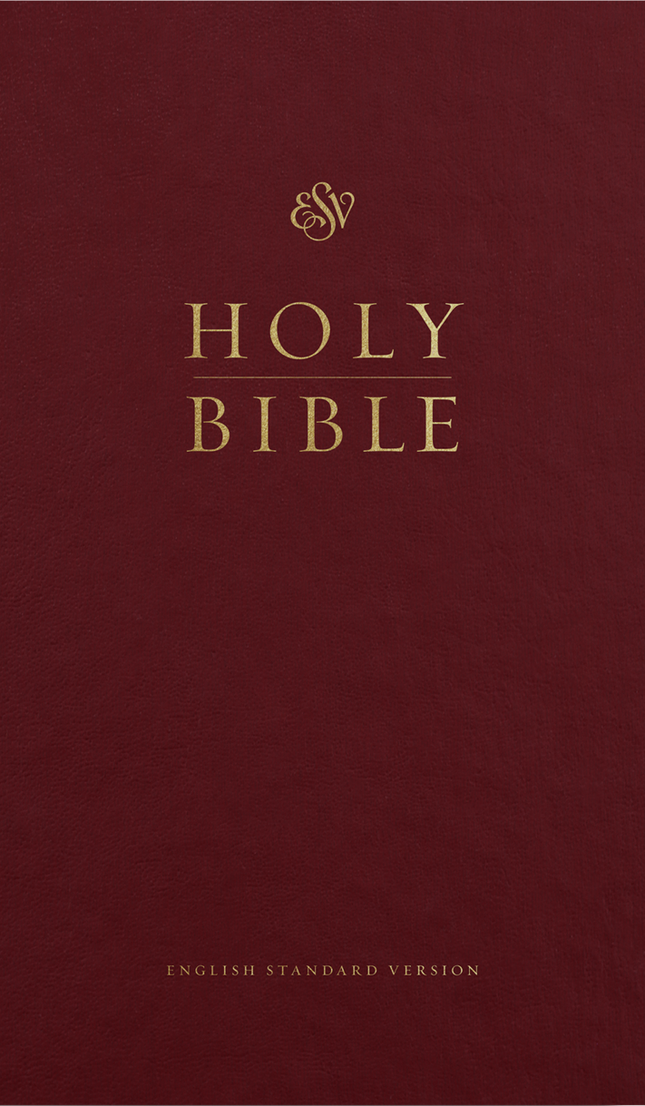 ESV Church Bible (Hardcover, Burgundy) - ESV - 9798874900007