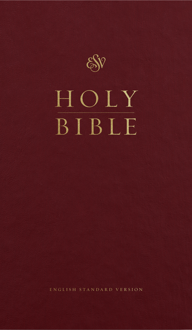 ESV Church Bible (Hardcover, Burgundy) - ESV - 9798874900007