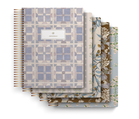 ESV Spiral-Bound Journaling Bible, Five-Volume Set (Hardcover, Cover Artwork by Lulie Wallace) - ESV - 9798874903039