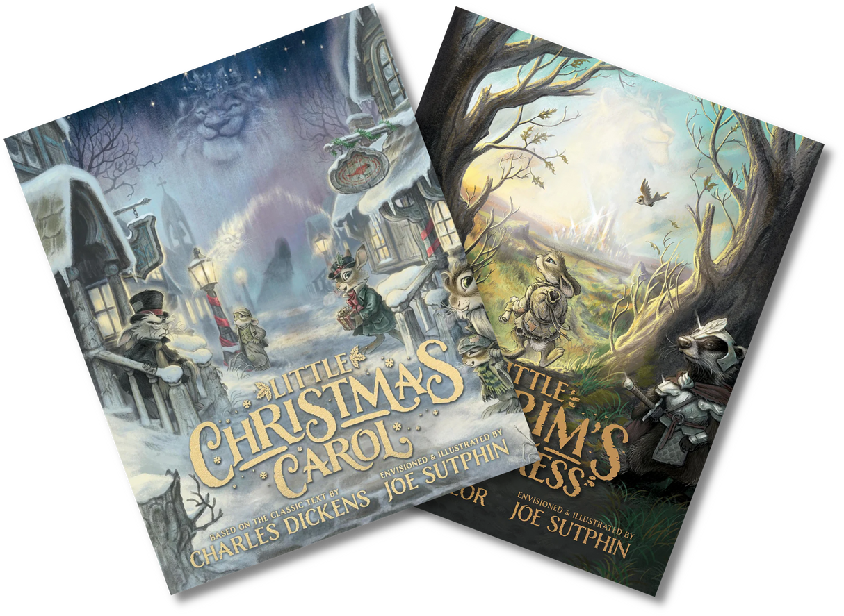 Little Pilgrim's Progress & Little Christmas Carol: Illustrated Bundle