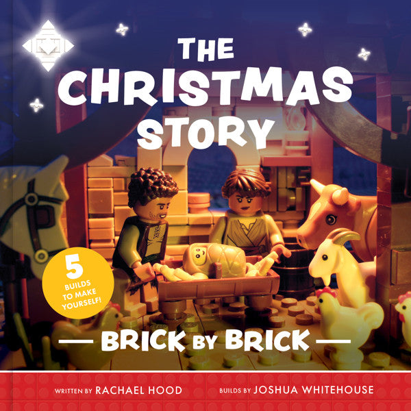 Christmas Story Brick by Brick - Hood, Rachael; Whitehouse, Joshua (Illustrator) - 9781802541052