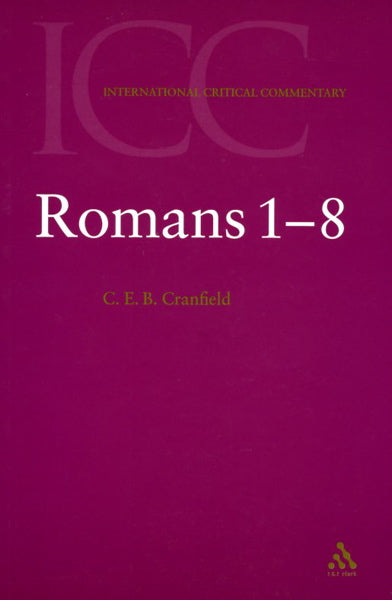 Romans, Volume 1: 1-8 Cranfield, C. E. B. cover image