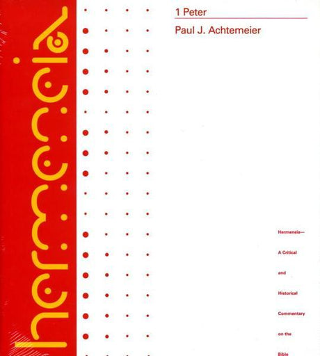 1 Peter (Hermeneia: A Critical and Historical Commentary on the Bible) cover image