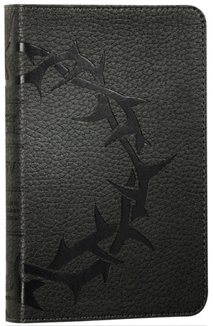 ESV Compact Bible (TruTone, Charcoal, Crown Design) cover image