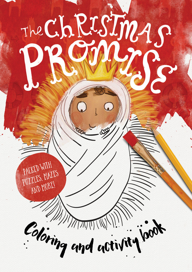 The Christmas Promise Coloring and Activity Book: Coloring, Puzzles, Mazes and More (Tales That Tell the Truth) - Echeverri, Catalina (illustrator); Mitchell, Alison - 9781784980139