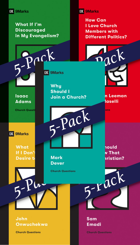 9Marks Church Questions Set (5 Titles (5-Packs), 25 Total Books) - Emadi, Sam (Series Editor) - CHURCHQUESTIONS5