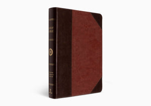 ESV Large Print Wide Margin Bible (TruTone, Brown/Cordovan, Portfolio Design)