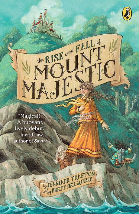 The Rise and Fall of Mount Majestic - Trafton, Jennifer; Helquist, Brett (illustrator) - 9780142419342