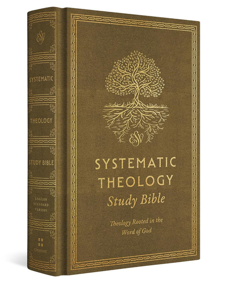 ESV Systematic Theology Study Bible: Theology Rooted in the Word of God (Cloth Over Board, Ochre) - English Standard - 9781433591990