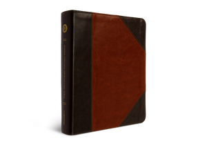 ESV Single Column Journaling Bible (TruTone, Brown/Cordovan, Portfolio Design)