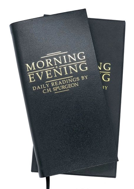 Morning and Evening Black Leather (Daily Readings) - Spurgeon, Charles Haddon - 9781527109292