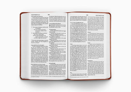 ESV Large Print Value Thinline Bible (TruTone, Tan, Ornament Design) (1023786811439)