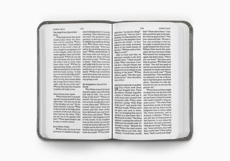 ESV Vest Pocket New Testament with Psalms and Proverbs (TruTone, Silver Sword) (1023801753647)