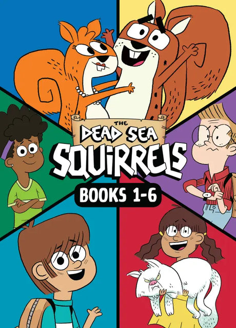 The Dead Sea Squirrels 6-Pack Books 1-6: Squirreled Away / Boy Meets Squirrels / Nutty Study Buddies / Squirrelnapped! / Tree-Mendous Trouble / Whirly Squ (Dead Sea Squirrels) - Nawrocki, Mike; SÃ©guin-Magee, Luke (illustrator) - 9781496462817