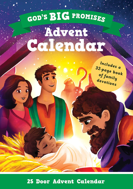 God's Big Promises Advent Calendar and Family Devotions: 25 Door Advent Calendar (God's Big Promises) - Laferton, Carl - 9781784989019