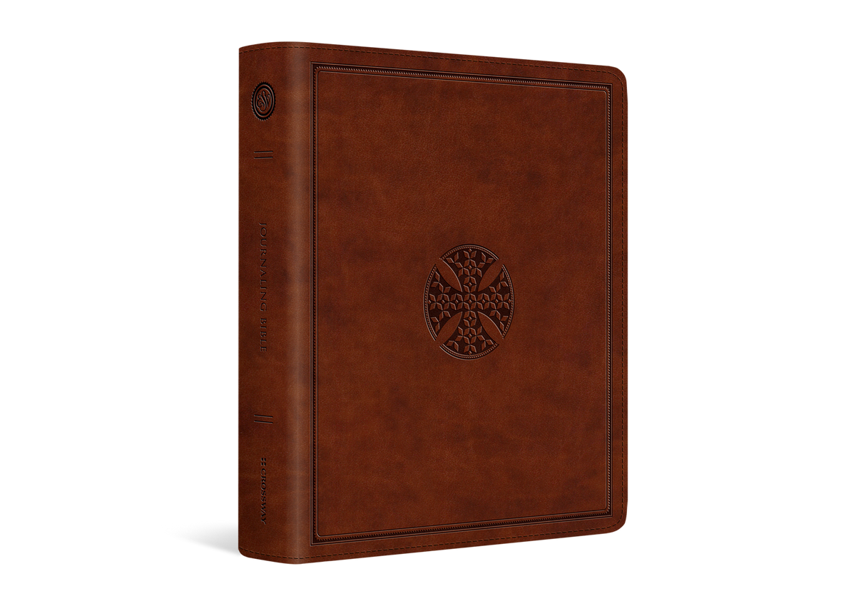 ESV Journaling Bible (TruTone, Brown, Mosaic Cross Design)