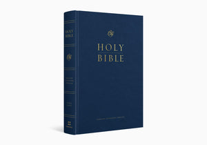 ESV Pew and Worship Bible, Large Print (Hardcover, Blue) (1022367203375)