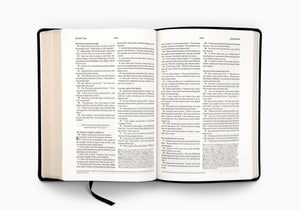 ESV Verse-By-Verse Reference Bible (Trutone, Black)