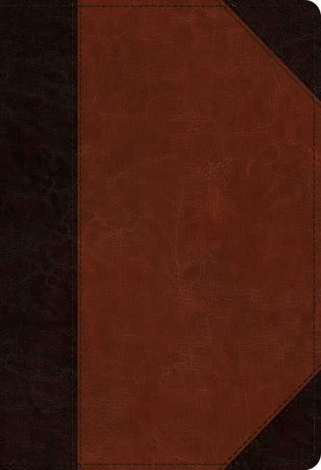 ESV Student Study Bible (Trutone, Brown/Cordovan, Portfolio Design) cover image