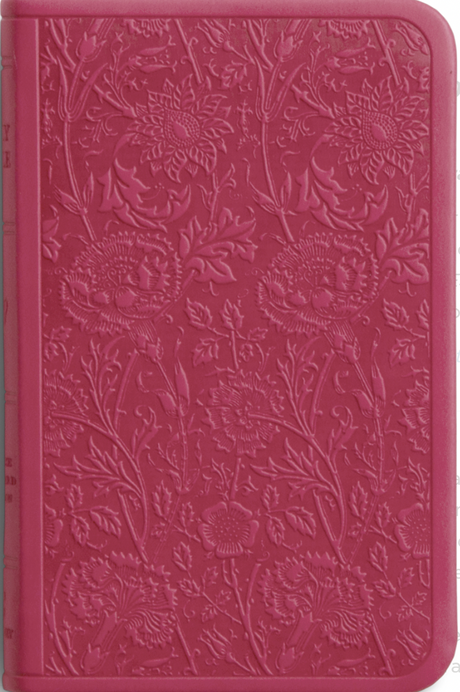 ESV Vest Pocket New Testament with Psalms and Proverbs (Trutone, Berry, Floral Design) - ESV - 9781433587115