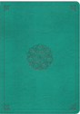 ESV Study Bible (Trutone, Turquoise, Emblem Design) - ESV - 9781433581748