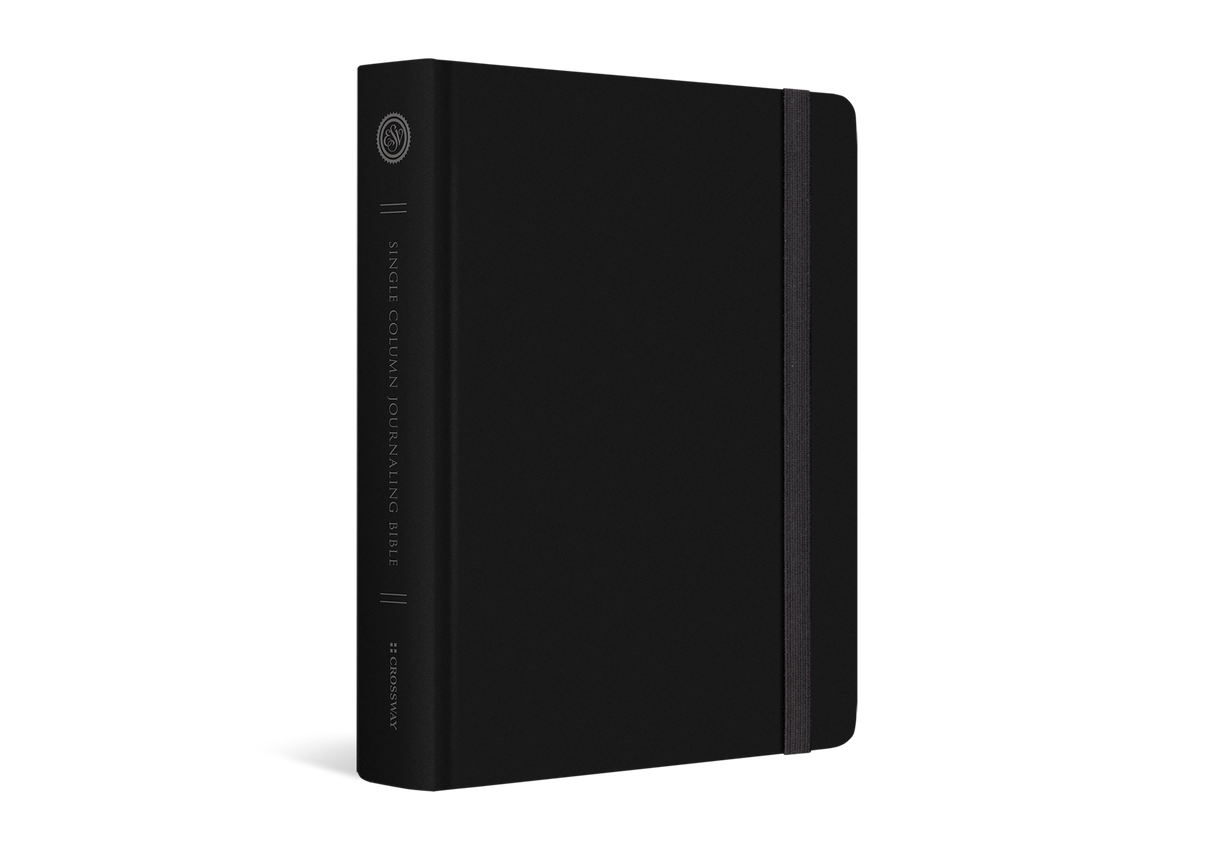 ESV Single Column Journaling Bible (Original, Black, Moleskine)