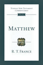 Matthew (Tyndale Commentaries) France, R. T. cover image