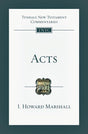 Acts (Tyndale Commentaries) Marshall, I. Howard  cover image