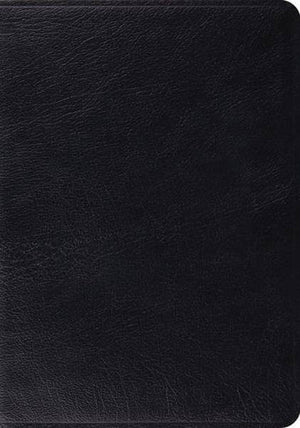 ESV Study Bible (Genuine Leather, Black, Indexed) cover image (1018279493679)