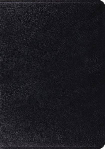 ESV Study Bible (Genuine Leather, Black, Indexed) cover image (1018279493679)