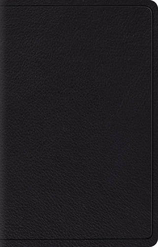 ESV Wide Margin Reference Bible (Top Grain Leather, Black) cover image