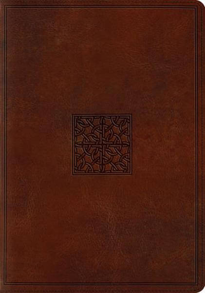 ESV Study Bible (TruTone, Walnut, Celtic Imprint Design) cover image (1023775047727)