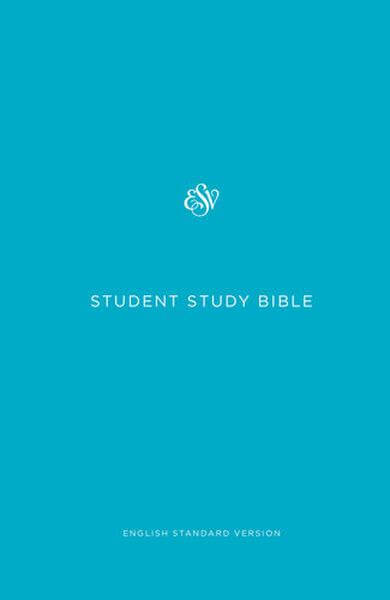 ESV Student Study Bible (Hardcover, Blue) cover image