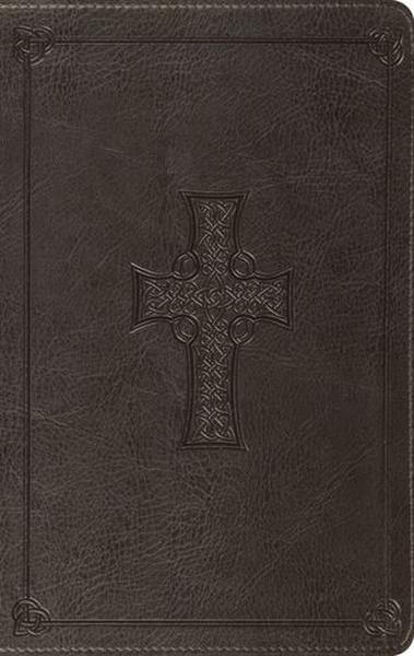 ESV Value Thinline Bible (TruTone, Charcoal, Celtic Cross Design) cover image (1023778619439)