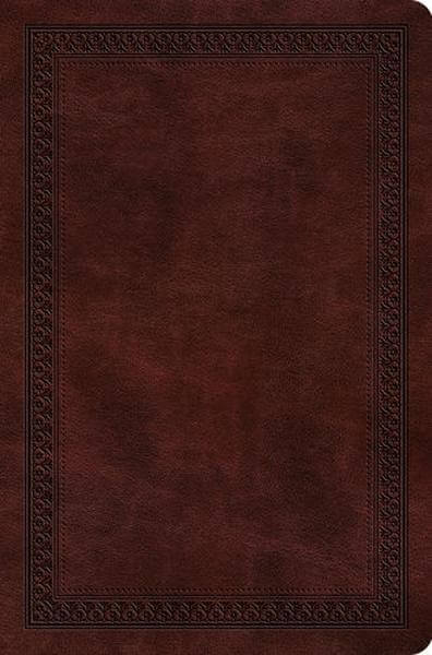 ESV Value Compact Bible (TruTone, Mahogany, Border Design) cover image