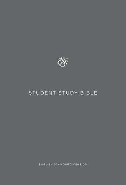 ESV Student Study Bible (Paperback, Gray) cover image