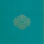 ESV Large Print Compact Bible (TruTone, Teal, Bouquet Design) cover image
