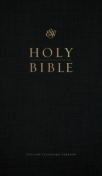 ESV Church Bible (Hardcover, Black) cover image (1022362517551)