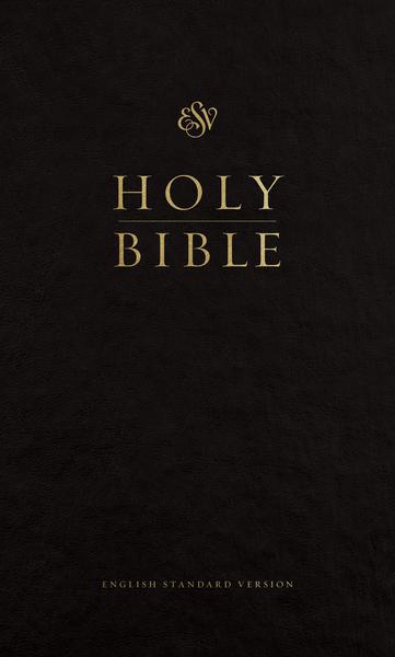 ESV Pew Bible (Hardcover, Black) cover image (1022363336751)