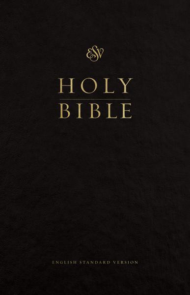 ESV Premium Pew and Worship Bible (Hardcover, Black) cover image (1022365663279)